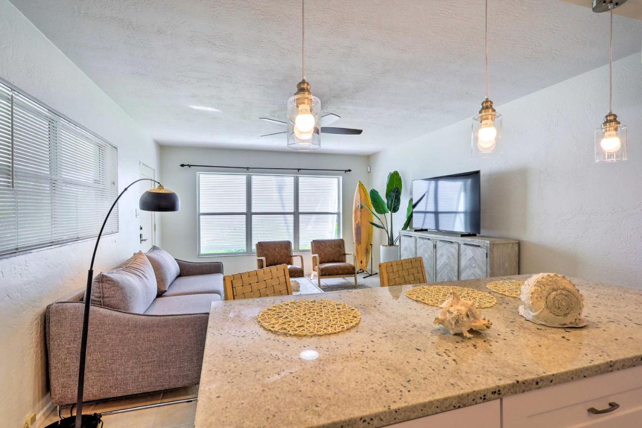 Cute And Cozy Florida Duplex Walk To Beaches! Cocoa Beach Buitenkant foto