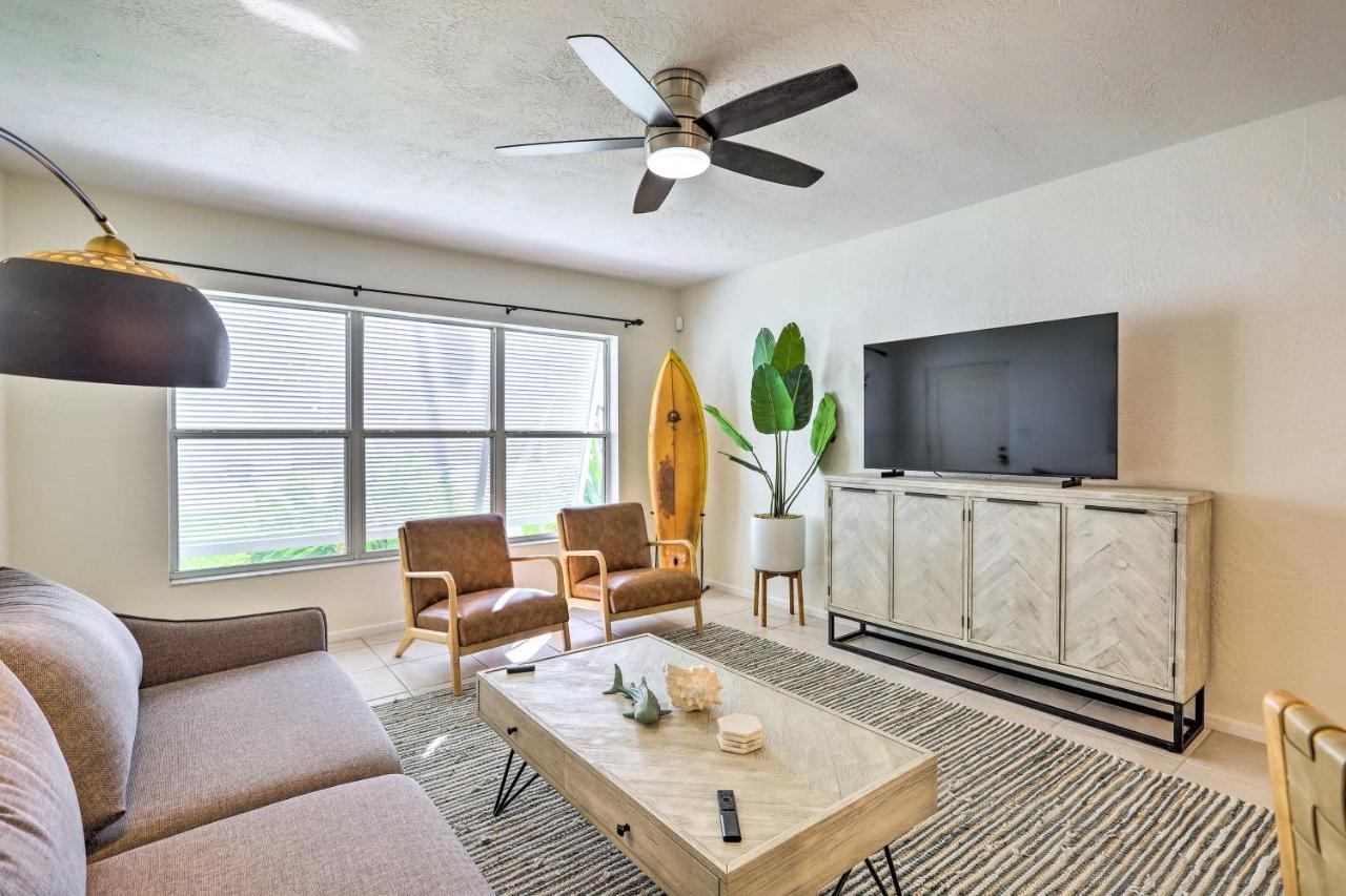 Cute And Cozy Florida Duplex Walk To Beaches! Cocoa Beach Buitenkant foto